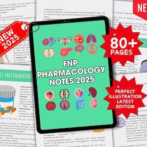 FNP Pharmacology Review Study Guide 2025 for Family Nurse Practitioner