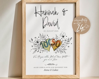 verpackung geldgeschenk hochzeit personalisiert, personalisiertes geldgeschenk zur hochzeit, geld zur hochzeit geschenke für das brautpaar