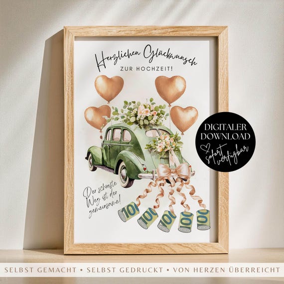 hochzeit geschenke für das brautpaar, verpackung geldgeschenk hochzeit, kreatives geldgeschenk zur hochzeit, hochzeitskarte geld verpacken