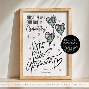 Kreatives Geldgeschenk zum Geburtstag, Last Minute Geschenk Geld, DIY Geburtstagsgeschenk Vorlage, Einzigartige Geschenkidee Geld Verpacken