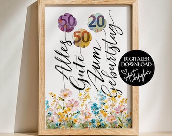 Kreatives Geldgeschenk zum Geburtstag , DIY Geburtstagsgeschenk Vorlage, Einzigartige Geschenkidee Geld Verpacken, Last Minute Geschenk Geld