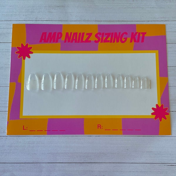 Press on nail sizing kit,nail sizes,nail kit sizing,custom press on nails,custom nails,Pressons nail sizes,fake nail sizes,Pressons sizing