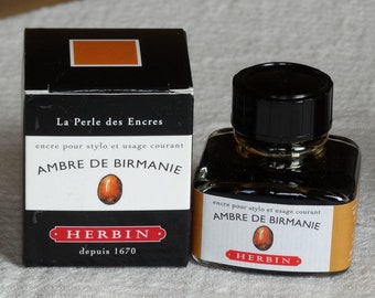 Encre J (Jacques) Herbin - 30 ml - Ambre de Birmanie