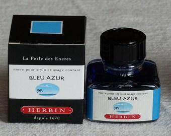 J (Jacques) Herbin Tinte – 30 ml – Bleu Azur