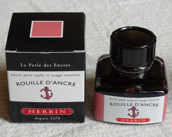 J (Jacques) Herbin Tinte – 30 ml – Rouille d'Ancre