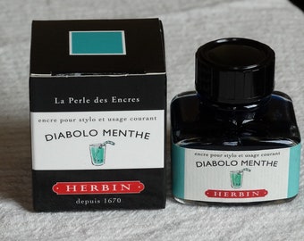 J (Jacques) Herbin-Tinte – 30 ml – Diabolo Menthe