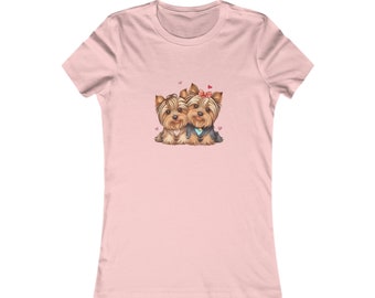 Yorkie Mom T-Shirt – Yorkshire Terrier Dog Lover Tee - Valentines Day Shirt - Gift for Her