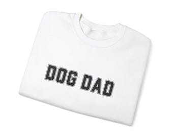 Felpa comoda per papà di cani / Abbigliamento accogliente per papà di animali domestici / Regalo perfetto per gli amanti dei cani / Abbigliamento per papà di cani / Felpa casual per amanti dei cani / Regalo per papà di cani