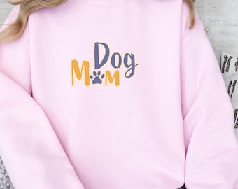 Sudadera de cuello redondo para mamá perruna: un regalo acogedor para los amantes de las mascotas
