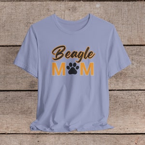 Beagle Mom, Dog Lover Custom Tshirt, Dog Shirt, Pet Owner Shirt,  Dog T-Shirts, Pet Shirt, Beagle Dog Owner