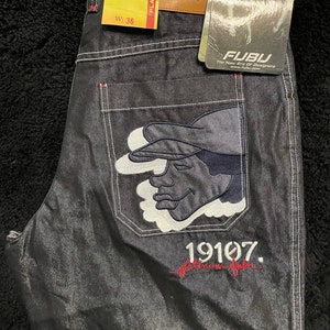 Vintage Platinum Fubu Jeans image 1