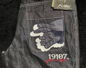 Vaqueros Vintage Fubu Platino