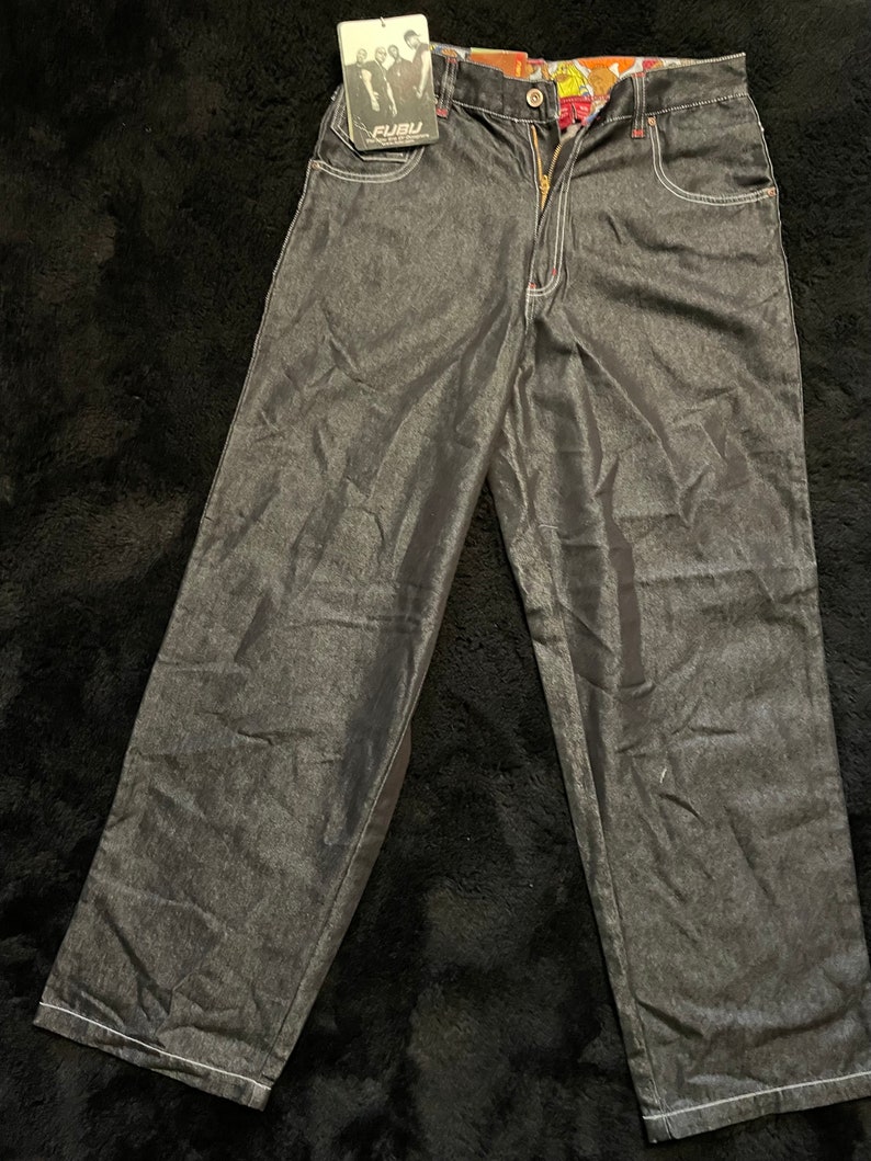 Vintage Platinum Fubu Jeans image 5