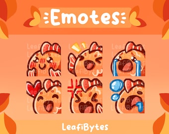 Niedliche Goldfische Emotes | Twitch/Discord Bundle (Digitaler Download)