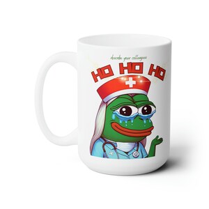 Pepega Mug Twitch BTTV Emote Mug Pepe the Frog Mug Feels