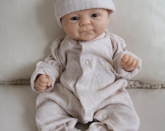 Brand new painted Preemie Silicone Reborn Baby Doll Girl Lifelike Weighted