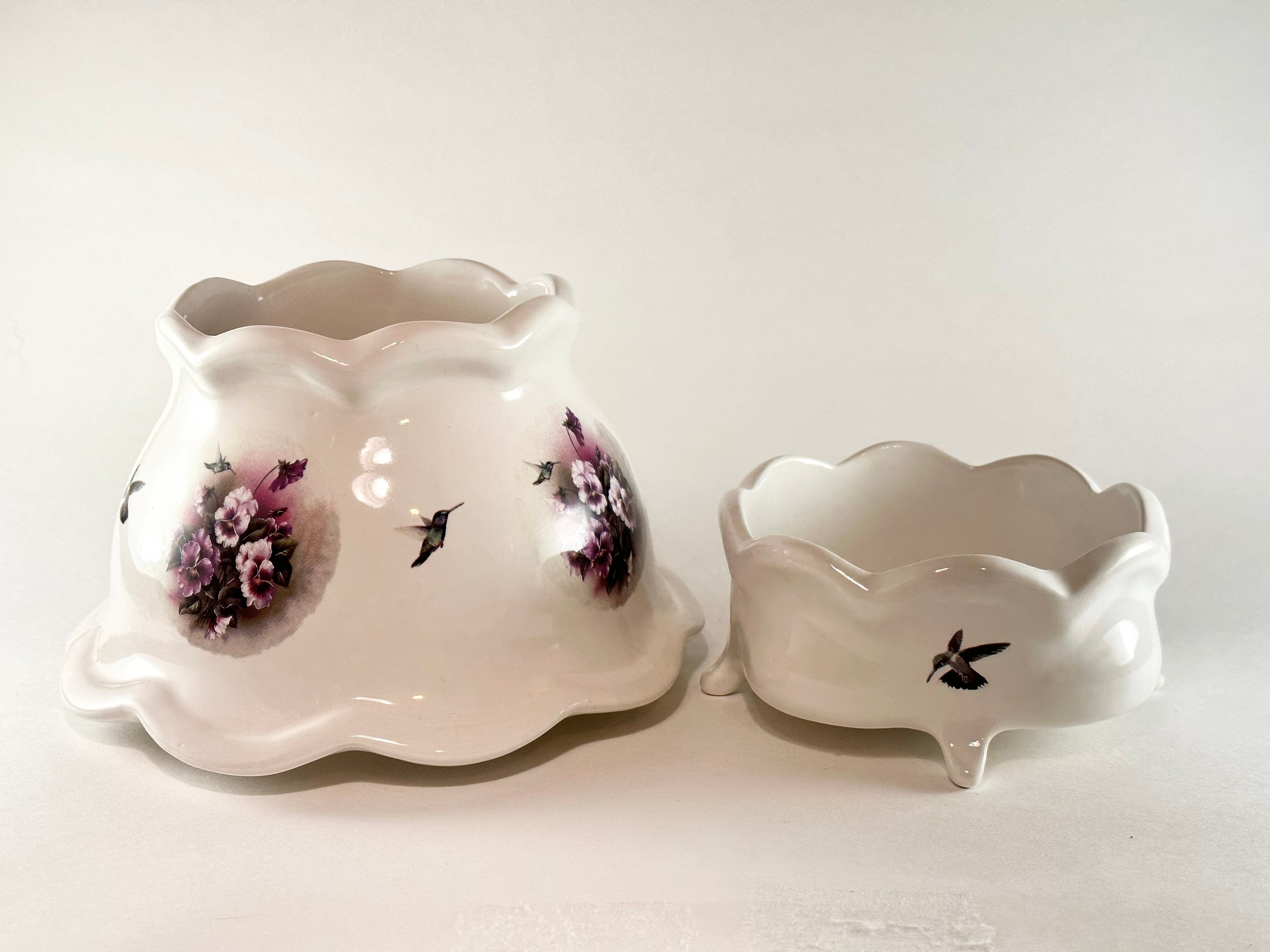 Hummingbird Tea Light Ceramic Heater - Etsy