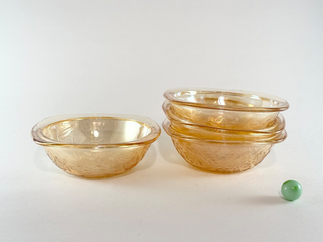 Floragold Depression Glass