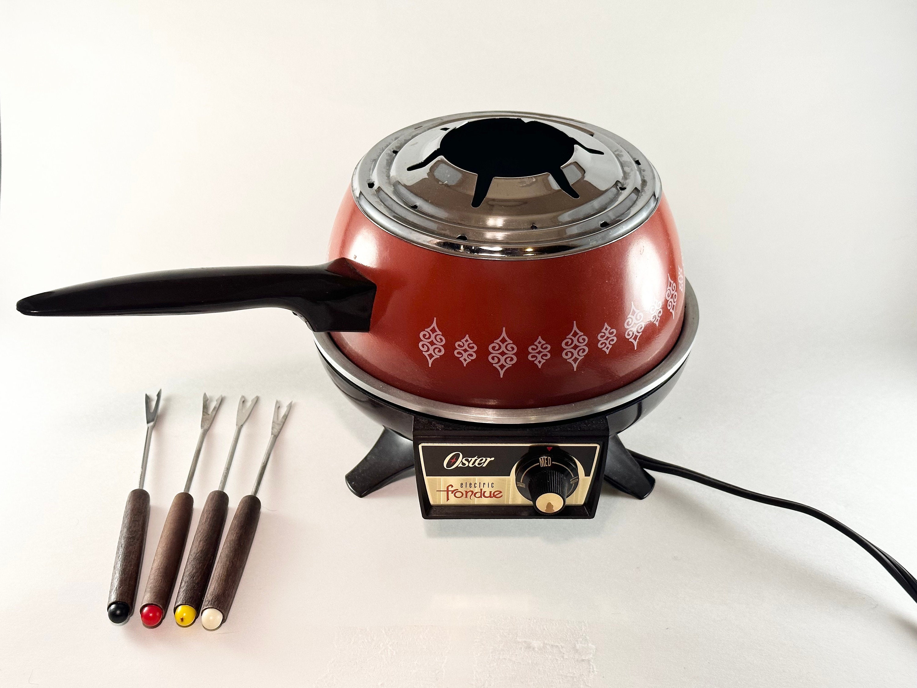 Vintage Oster Electric Fondue Set 