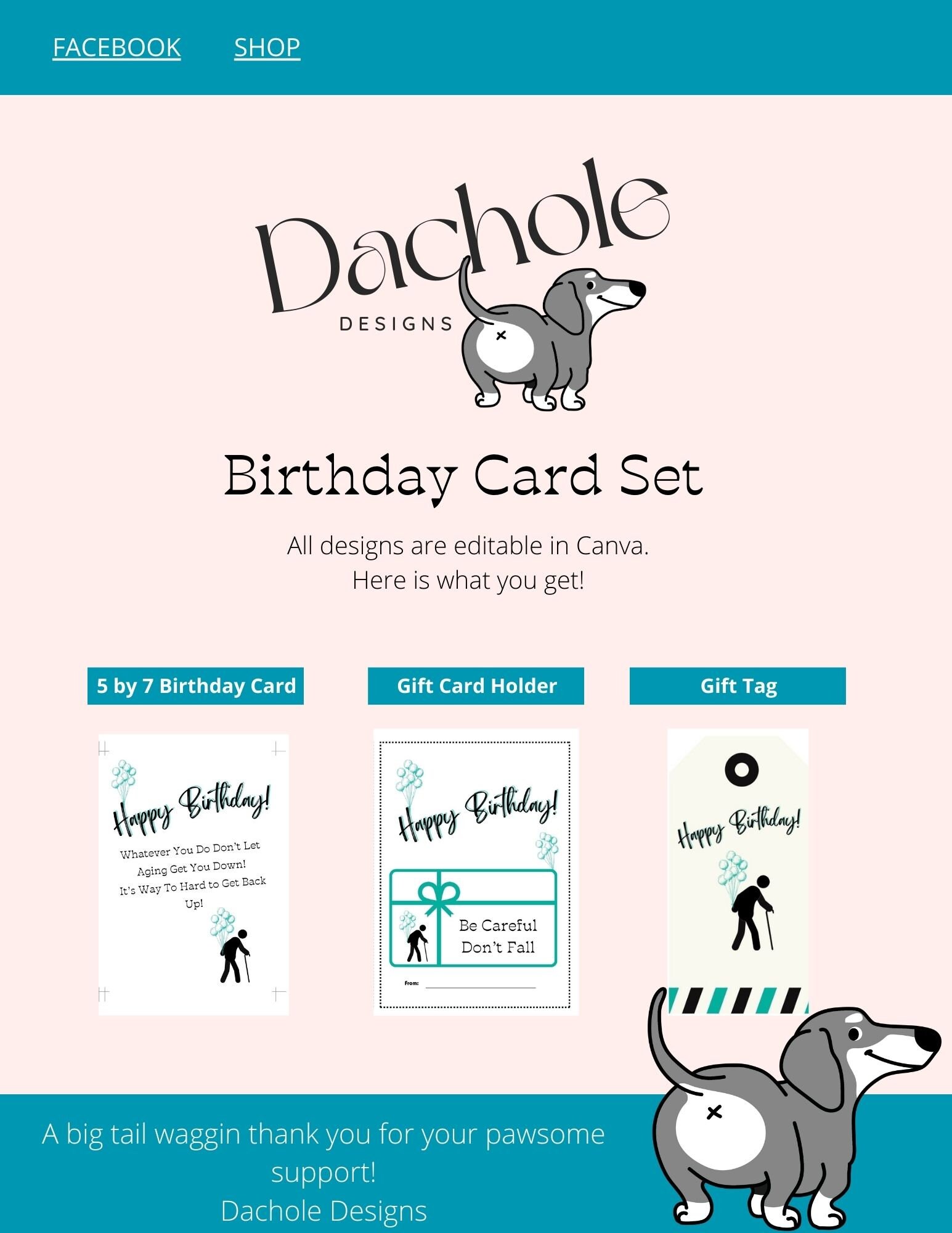 Printable, Editable, Birthday Hilarious Old Age Card, Unique Greeting ...