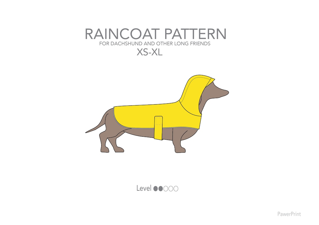 Raincoat Pattern Pdf For Dachshund And Other Dogs Etsy raincoat-pattern-pdf-for-dachshund-and-other-dogs-etsy