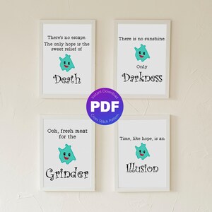Stern Kreuzstich Muster - VIER vereinfachte Zitate - PDF Instant Download