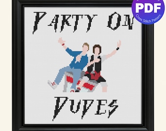 Time Travel Cross Stitch Pattern - Quote - PDF Instant Download