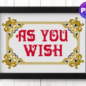 80s Cross Stitch Pattern - Love Quote, Pattern Includes TWO Color Versions of Design - PDF Instant Download