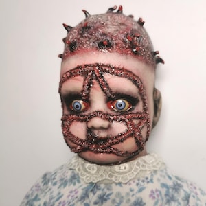 Horror doll EVILYN Halloween unique and morbid art