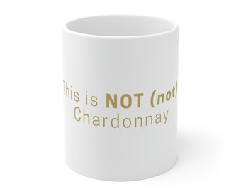 Chardonnay Ceramic Mug 11oz