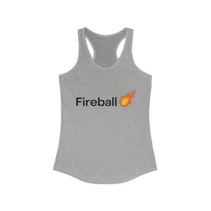 Women's Ideal Racerback Fireball Tank image 3