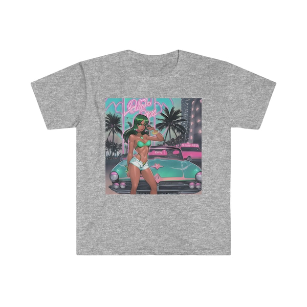 Miami Style : T-shirt unisexe Softstyle