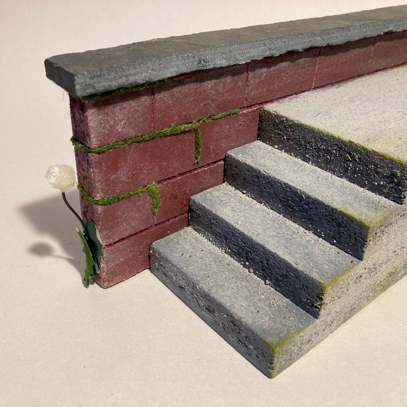 SF0005 STAIR LEDGE Realistic Fingerboard Street Obstacle Etsy