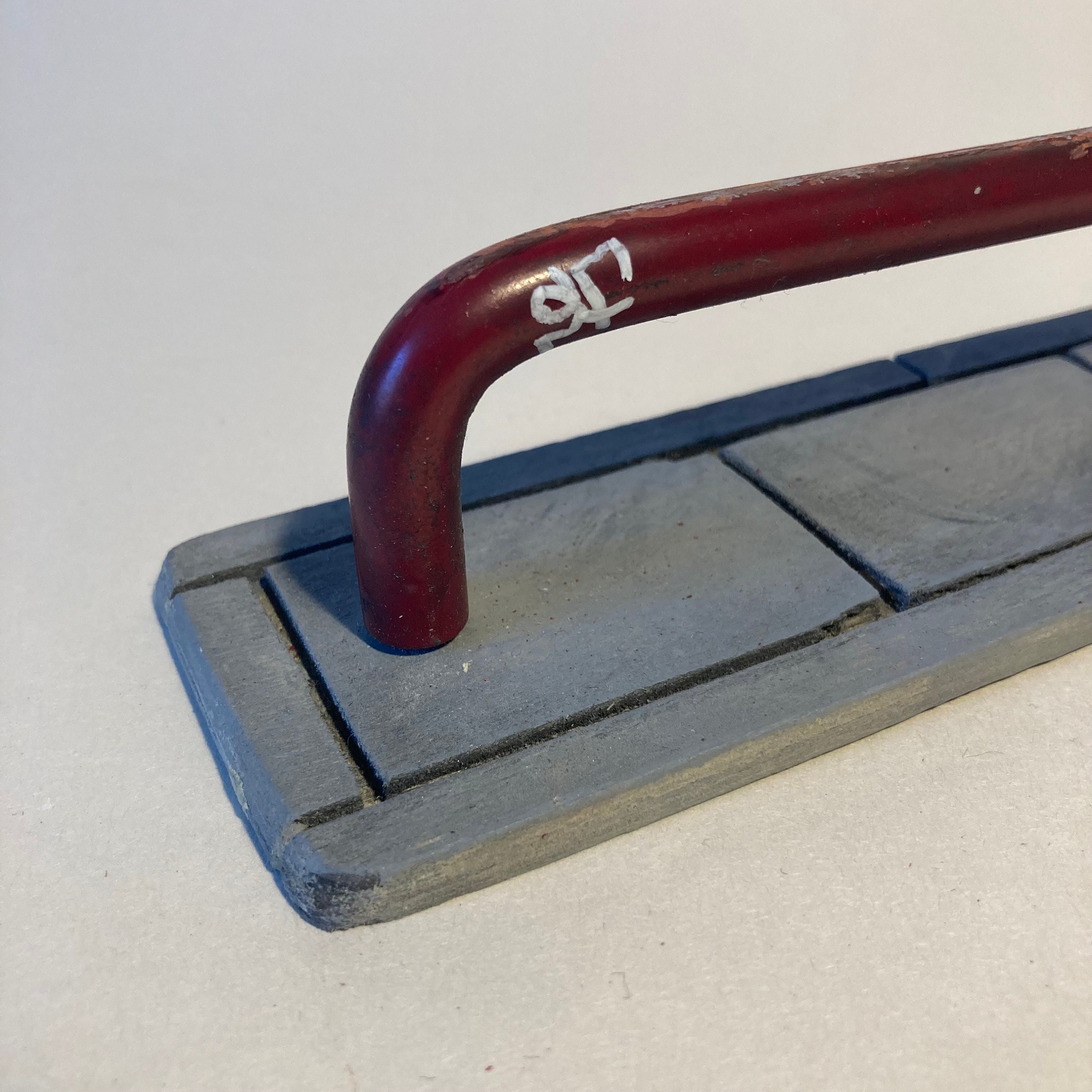 SF0011: GNAR BAR Realistic Fingerboard Street Obstacle Made to Order