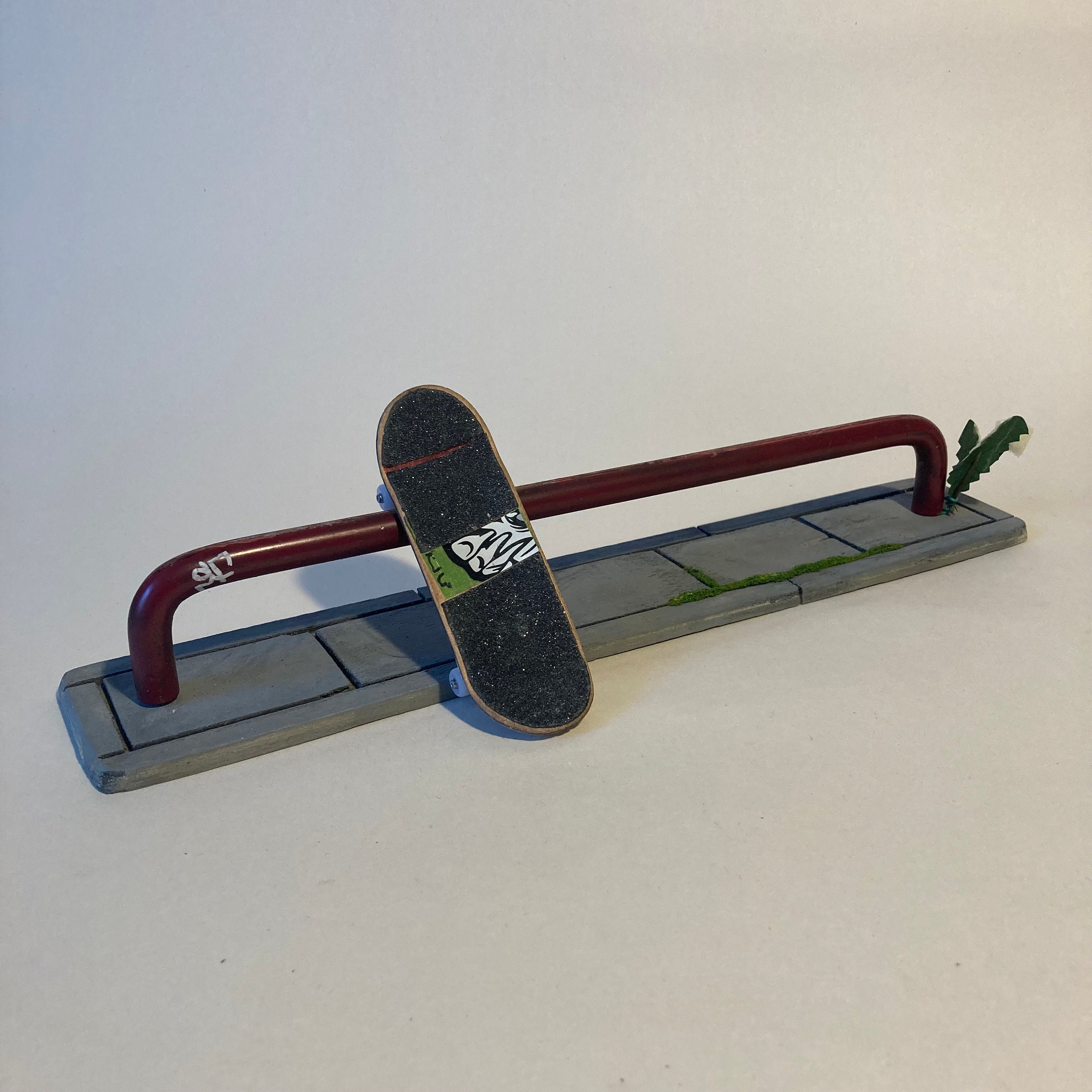 SF0011: GNAR BAR Realistic Fingerboard Street Obstacle Made to Order