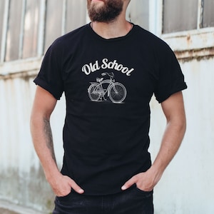 Old School Bike Shirt, Vintage Bike Shirt, Cyclist Retirement Shirt, Vintage Cycling Shirt, Vintage Bicycle, Retired Cyclist Dad
