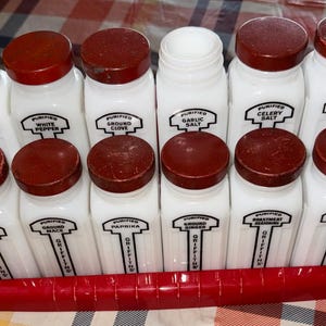 【アメリカヴィンテージ】GRIFFITH'S スパイスボトル　セット　ピンク アメリカヴィンテージ】GRIFFITH´S スパイスボトル セット ピンク