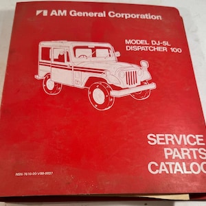 Vintage 1979 Jeep DJ-5G Dispatcher 100 Postal Service Vehicle