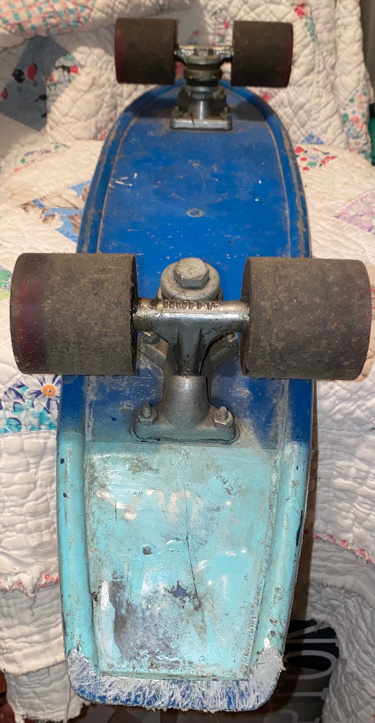Vintage 1970's HUFFY Blue Thunder Board 24 Action Tail