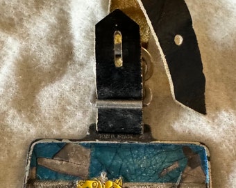 Vintage Michigan Wheel Dozer & Scraper POCKET Watch Fob