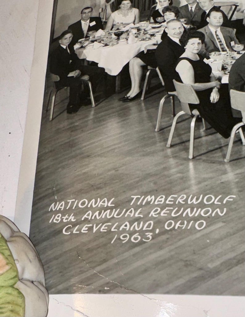 Vintage Ww2 Timberwolf 18th Annual Reunion Cleveland Ohio 1963 - Etsy