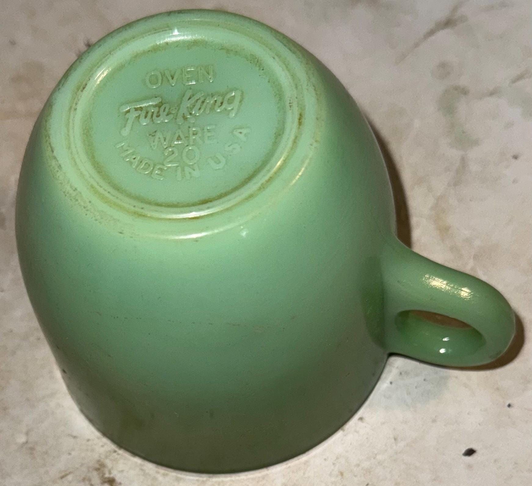 Fire King Jadeite Mug - Etsy Fire King Jadeite Mug - Etsy