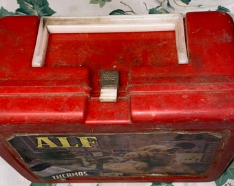 Alf Plastic Lunchbox Child's THERMOS 1987 - Etsy Alf Plastic Lunchbox Child's THERMOS 1987 - Etsy
