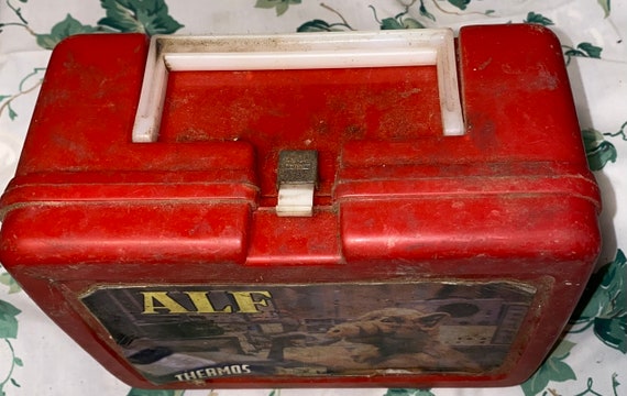 ALF ランチボックス サーモス レッド ヴィンテージアルフ1987 Alf