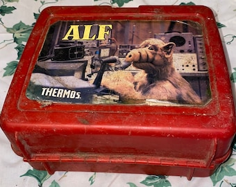 Alf Plastic Lunchbox Child's THERMOS 1987 - Etsy