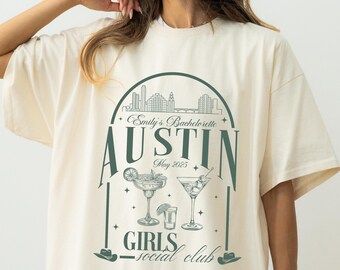 Personalized Austin Bachelorette Party Shirts, Bride Shirt, Luxury Bachelorette Shirt, Desert Bachelorette Party, Cowgirl Bachelorette Party