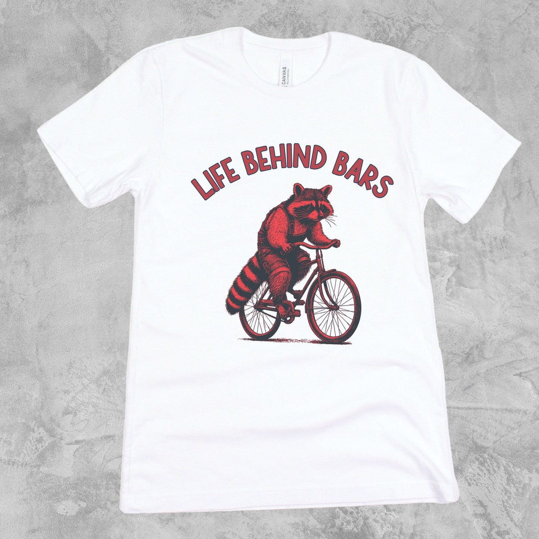 Encouraging Quote T-Shirt Raccoon Life Is A Journey
