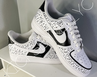 Nota musical personalizada Air Force 1s