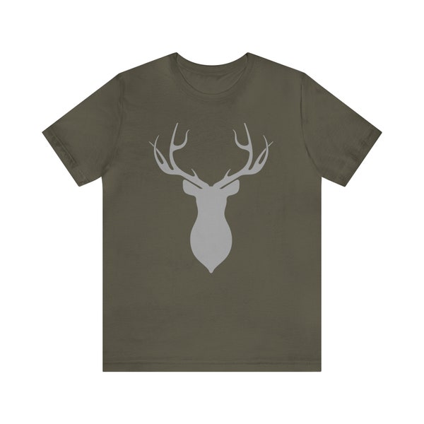 Big Buck Grey - Unisex Soft Jersey Tee