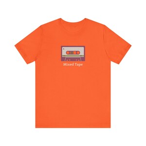 Mixed Tape - Camiseta Unissex Retro Soft Jersey